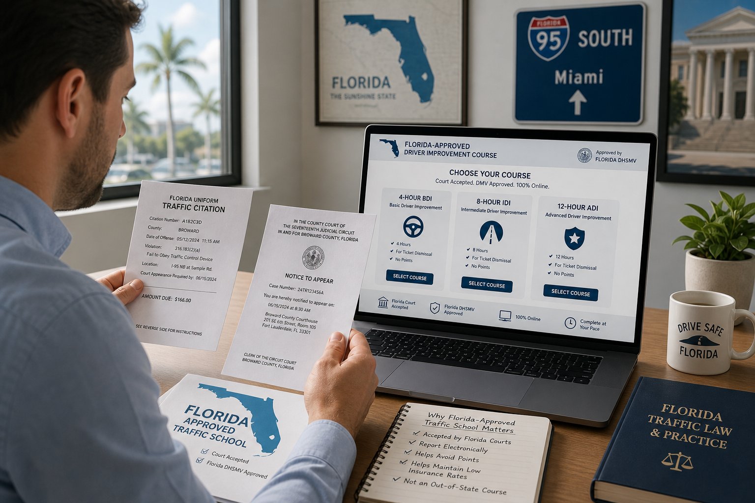 Florida BDI Course for Out-of-State Drivers 1 florida traffic school out of state driver