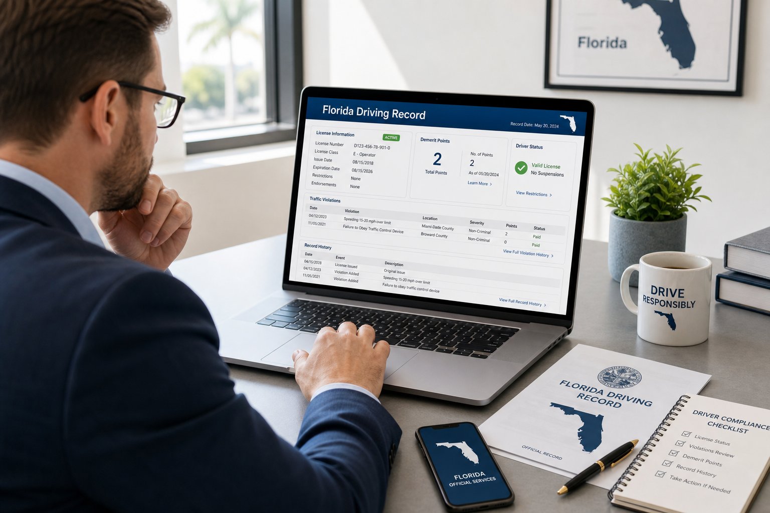 Your Florida Driving Record: How to Get It and What It Shows