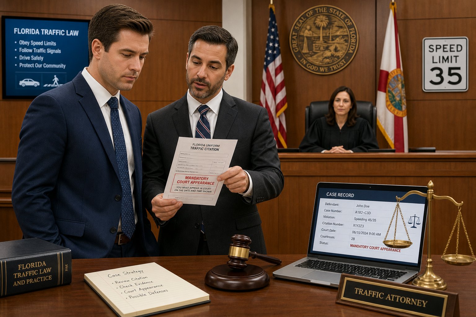Florida Mandatory Court Appearance Tickets: When You Can't Elect ...