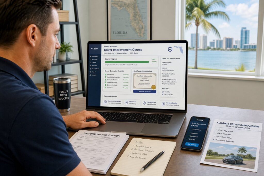 Blog Articles 4 florida traffic school near me online vs in person image 1 2