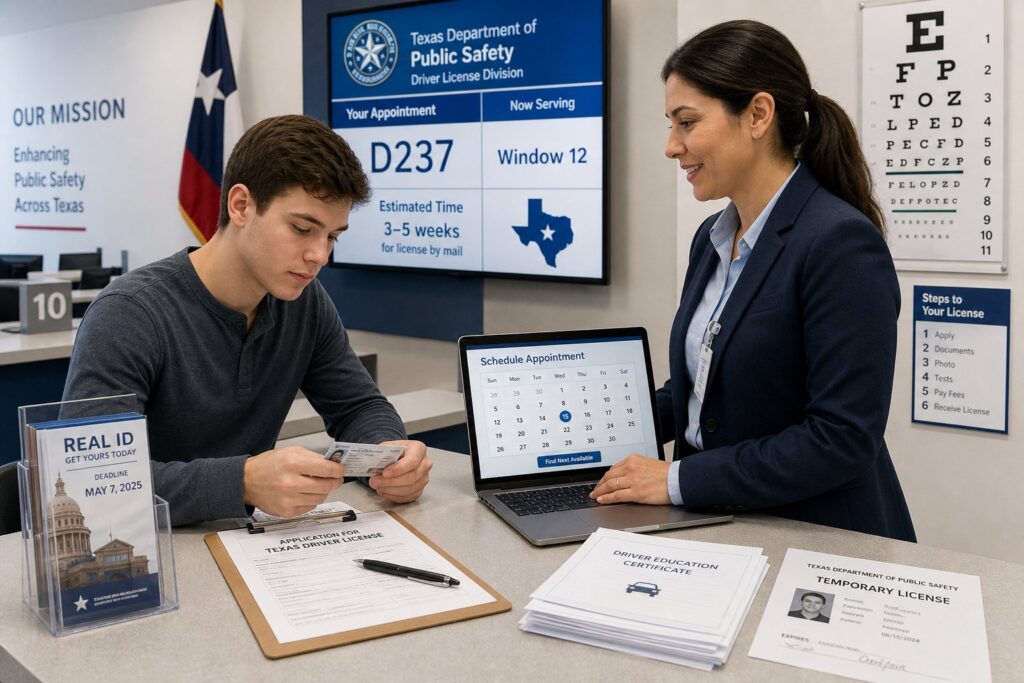 Blog Articles 6 Texas driverโs license timeline by age and application requirements.