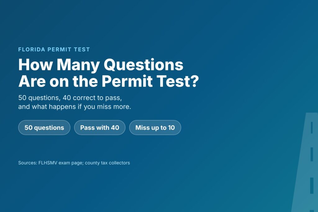 Blog Articles 9 How many questions are on the Florida permit test and the passing score