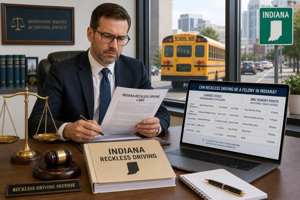Is Reckless Driving a Felony in Indiana? What to Know