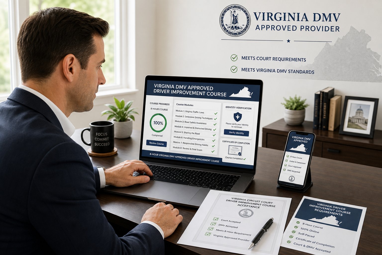 Virginia DMV-Approved Driver Improvement Course: What It Means and How ...